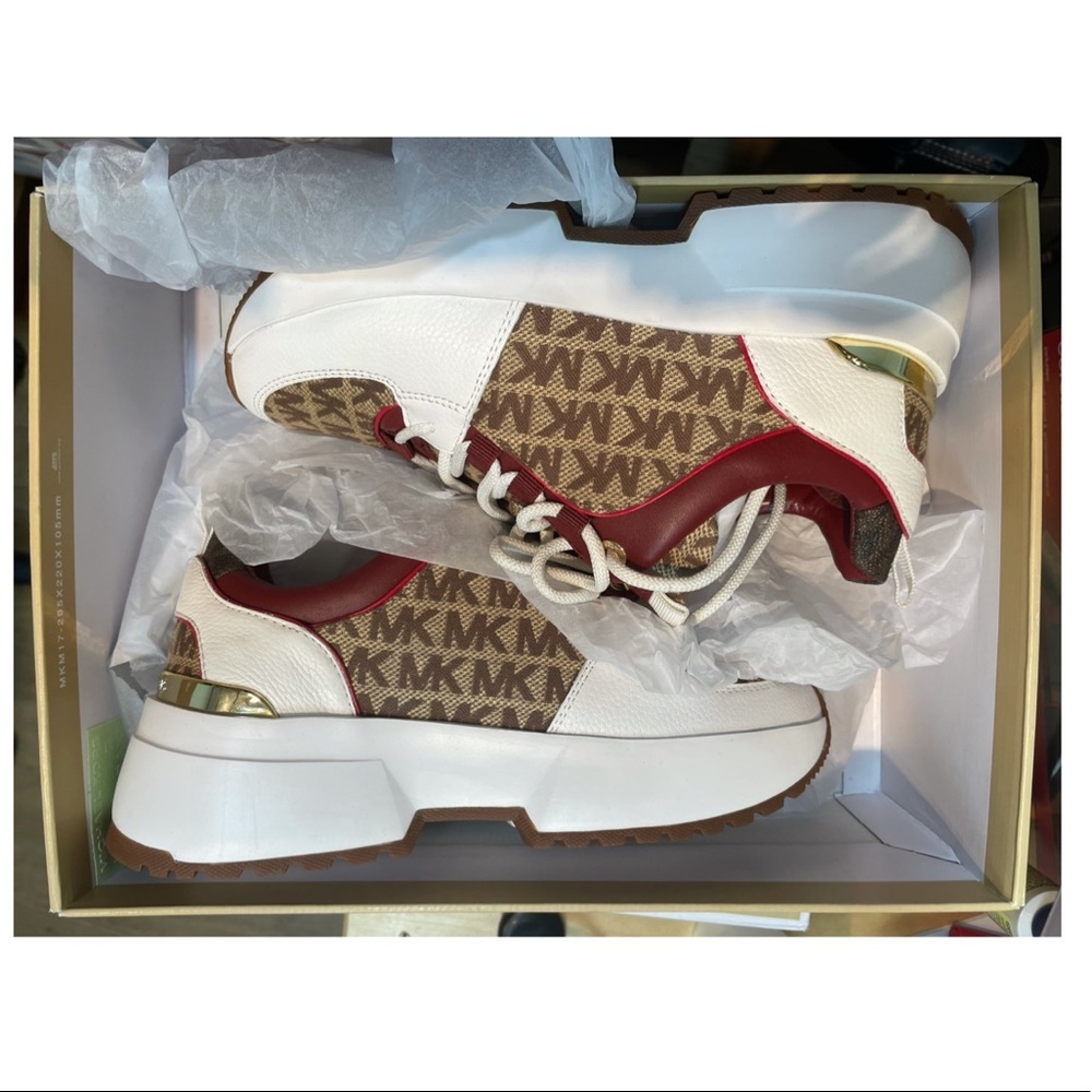 Michael Michael Kors Cosmo Trainer Sneakers NWB - Picture 7 of 10